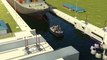 Découvrez le nouveau canal du Panama scindé en 2 pour des navires de 370m de long !