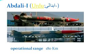 Pakistan Missiles