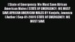 Read Book [ State of Emergency: We Must Save African American Males [ STATE OF EMERGENCY: WE
