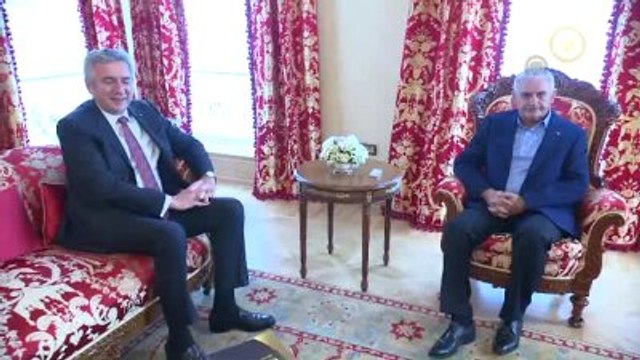 Başbakan Yıldırım, Erdal Bahçıvan ve Himmet Karadağ'ı Kabul Etti
