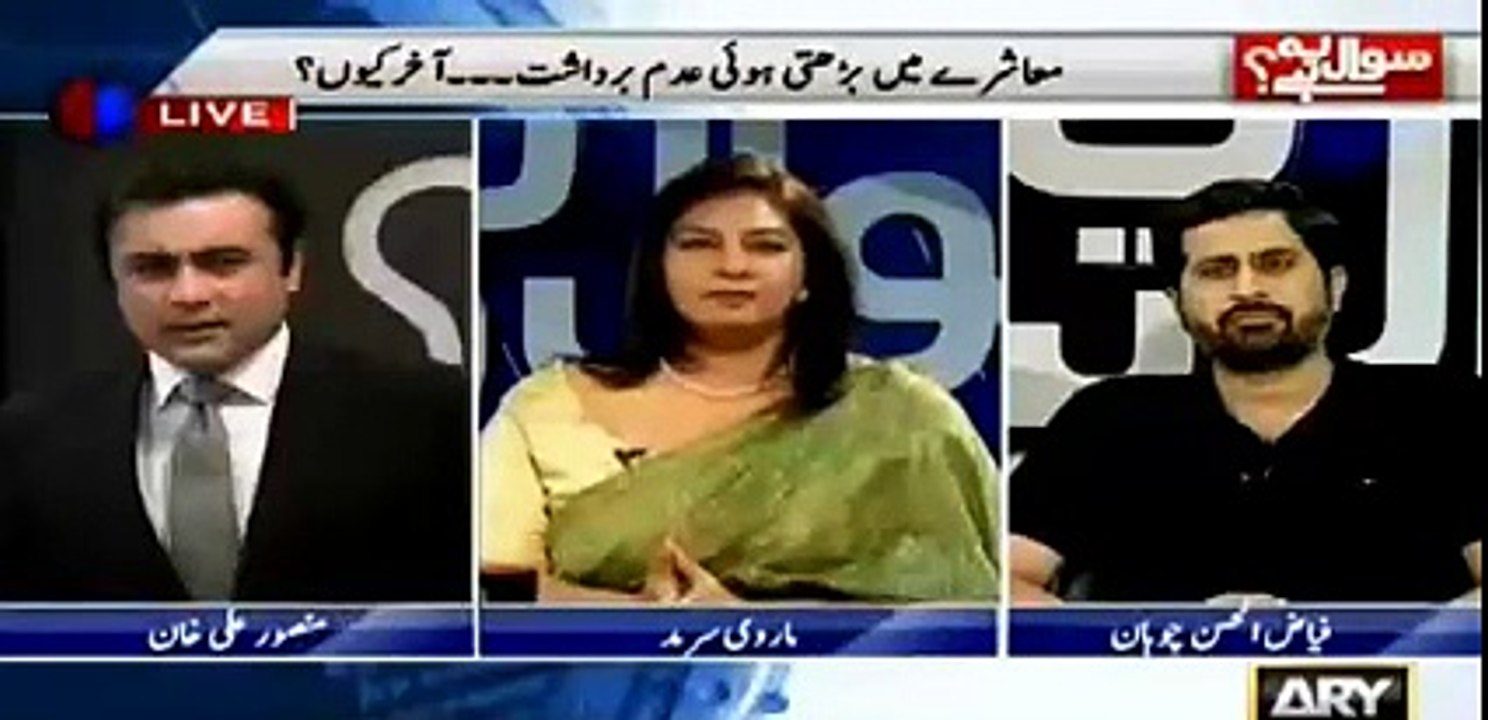 PTI mein aik masla yeh hai ke Imran Khan khud juzbati admi hain aur jazbat mein bohut kuch keh jate hain - Marvi Sarmad