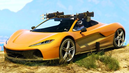 KWEBBELKOP-ULTIMATE MODDED VEHICLE WEAPONS! (GTA 5 Mods Funny Moments)