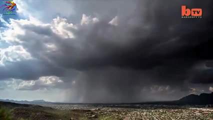 Cumulative drop of rain from the sky(Gökyüzünden yağmurun toplu düşüşü)