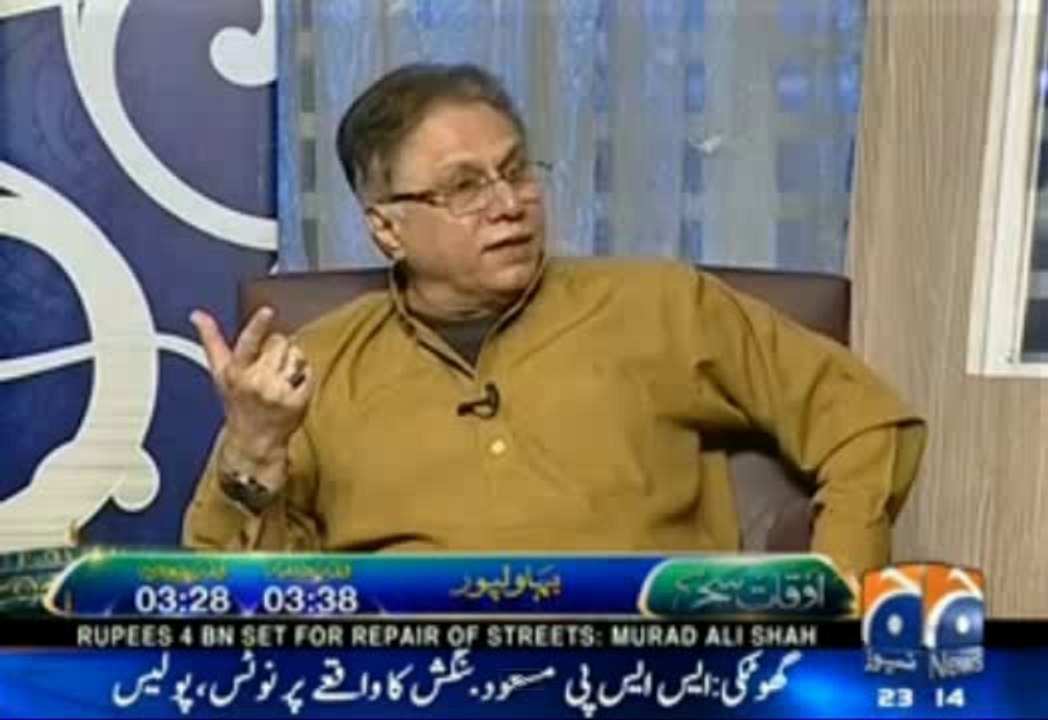 What would have happened if Hassan Nisar Has Started Singing and Nusrat Fateh ALi Khan had Started Writing Column
