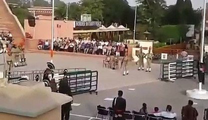 Another Flunk Indian BSF Soldier Slips Yet Again during Para