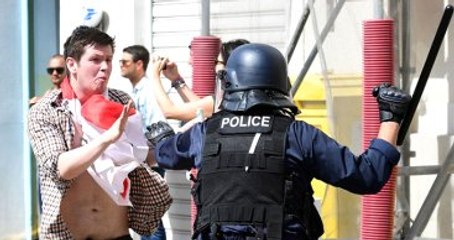 İngiliz ve Rus Taraftarlar Arasında Kavga Çıktı