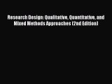 [Download] Research Design: Qualitative Quantitative and Mixed Methods Approaches (2nd Edition)