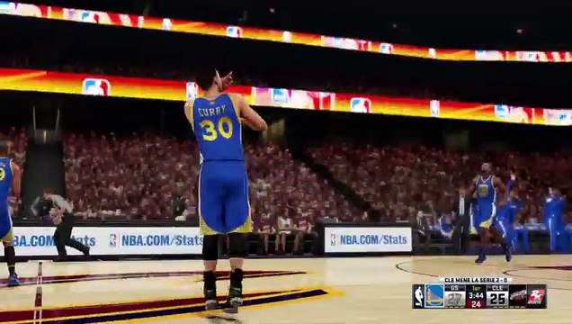 [NBA2K16 PO Finals] Golden State Warriors vs Cleveland Cavaliers G3 (33)