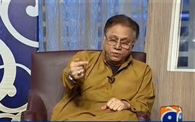 Hassan Nisar telling how he started a small business in Model Town