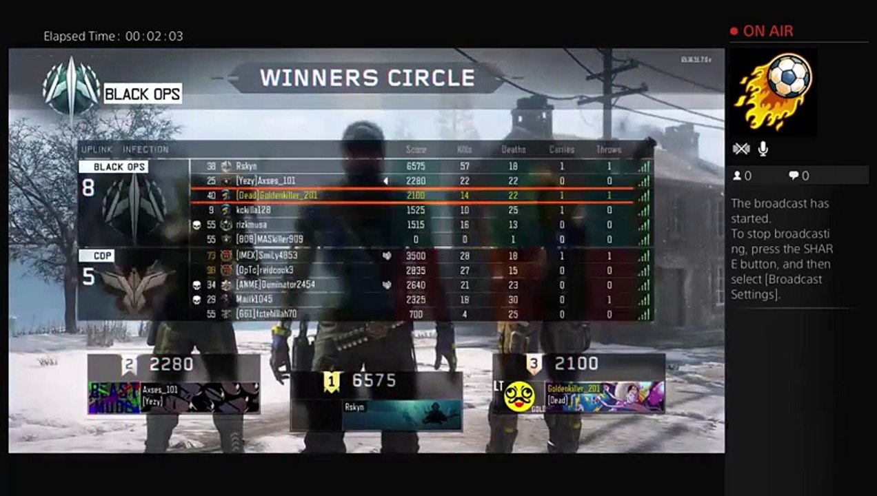 Goldenkiller_201's Live PS4 Broadcast