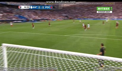 What a chance Adam Lallana England 0 - 0 Russia  11 -06 -2016