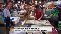 South Korean fish traders fight to preserve old market