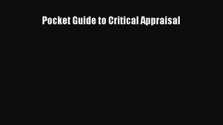Read Pocket Guide to Critical Appraisal Ebook Free