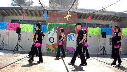 Hawaiian Festival, Line Dance #4-Northridge, Park & Rec L A city, CA