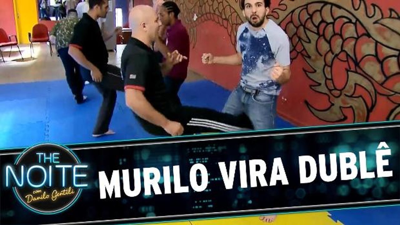 Murilo vira dublê