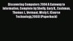 Read Discovering Computers 2004 A Gateway to Information Complete by Shelly Gary B. Cashman