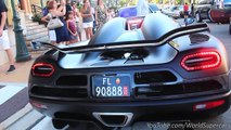 Koenigsegg Agera X Revs, Accelerations and Driving Sound