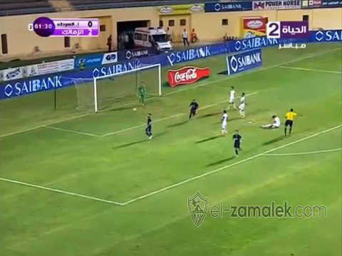 هدف الزمالك الثالث|مصطفى فتحى|الزمالك 3-0 اتحاد الشرطه | الدورى المصرى الممتاز 2015/2016| الاسبوع الواحد و ثلاثون