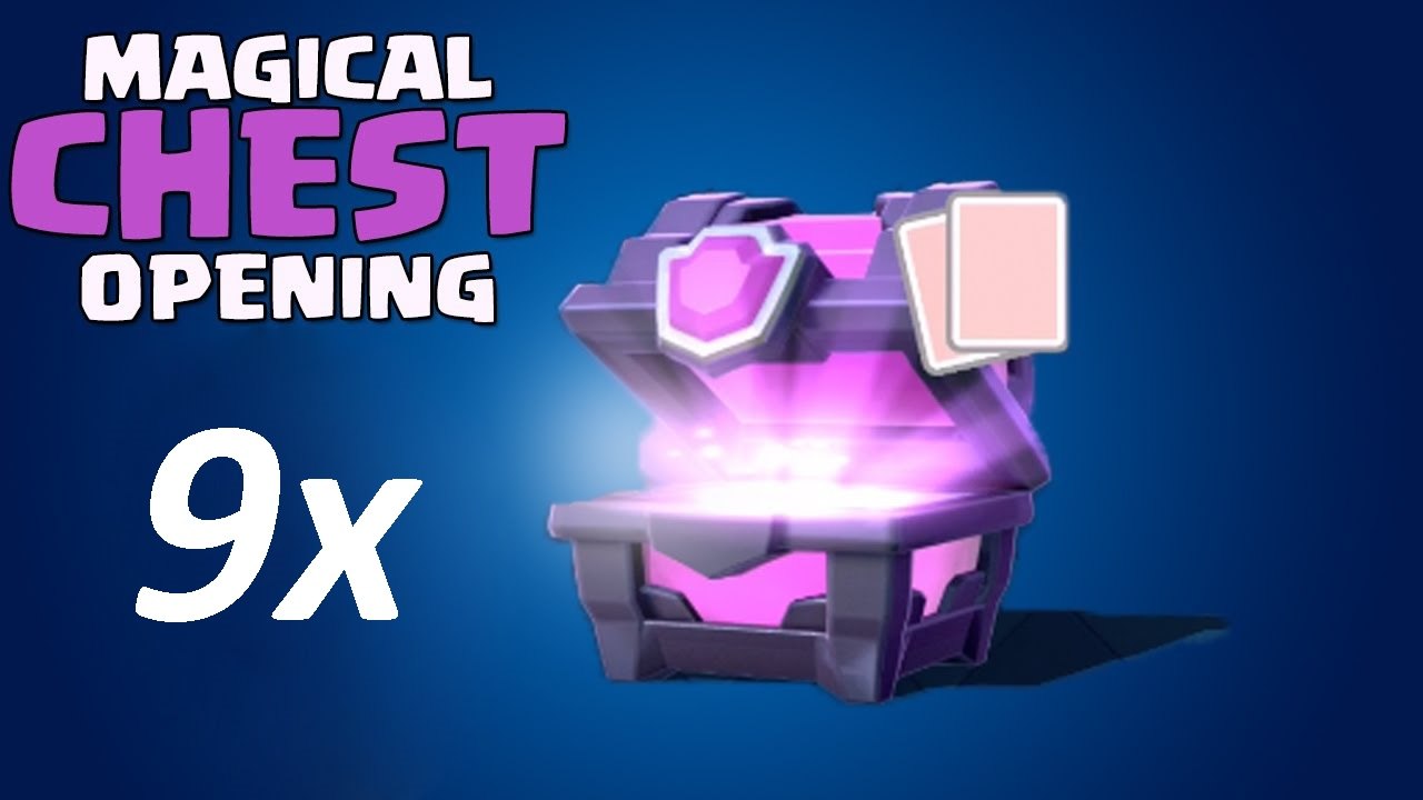 Clash Royale Super Magical Chest Opening
