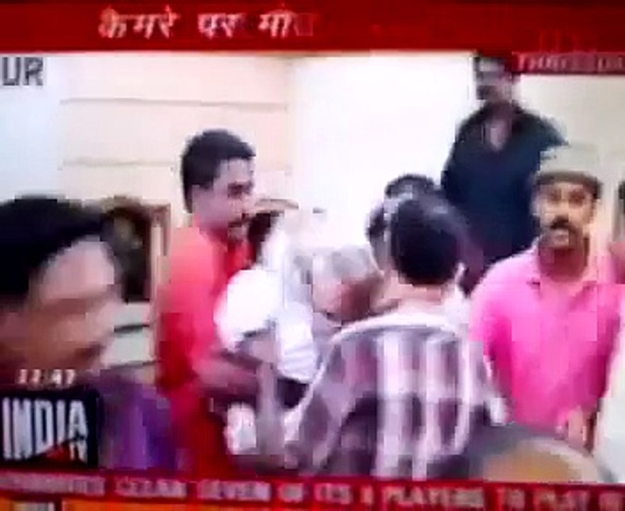 A Indian Politician Death During The A Press Conference