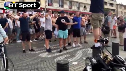 [VIDEO] Incidents au Vélodrome à la fin d'Angleterre-Russie