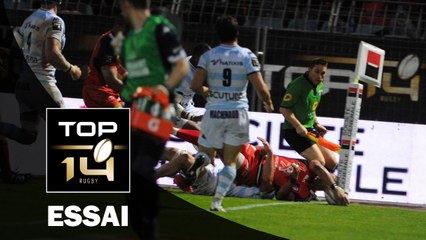TOP 14 - Racing 92 -Toulouse: 21-16 - Essai Gaël FICKOU (TOU) - Barrage - Saison 2015-2016