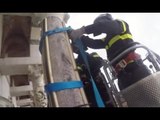 Lucca - Terremoto, esercitazione dei Vigili del Fuoco (11.06.16)