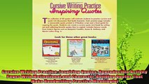 read here  Cursive Writing Practice Inspiring Quotes Reproducible Activity Pages With Motivational