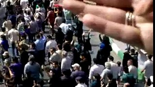 Part 1: تظاهرات میلیونی مردم تهران در روز قدس 27 شهریور ...