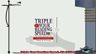 read here  Triple Your Reading Speed 4th Edition