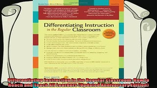 read here  Differentiating Instruction in the Regular Classroom How to Reach and Teach All Learners