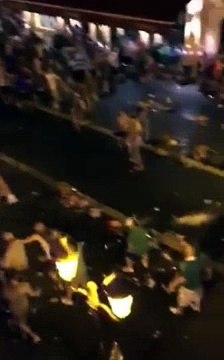 Disturbing scenes between Northern Ireland & Poland fans | UEFA EURO 2016 HD