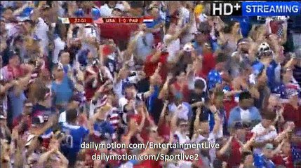 1st Half Goals - USA 1-0 Paraguay USA 2016