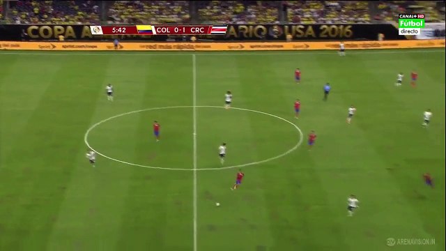 Johan Venegas Goal HD Colombia vs Costa Rica 1-1