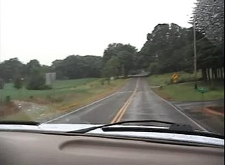 24 valve cummins flying up a hill