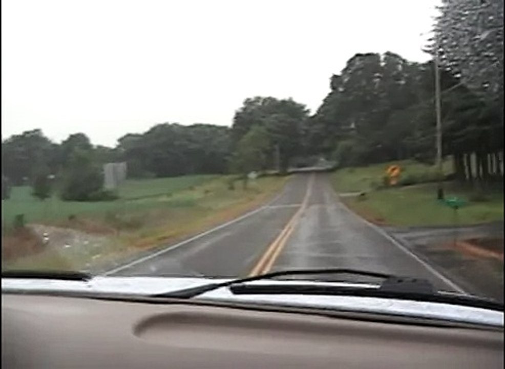 24 valve cummins flying up a hill