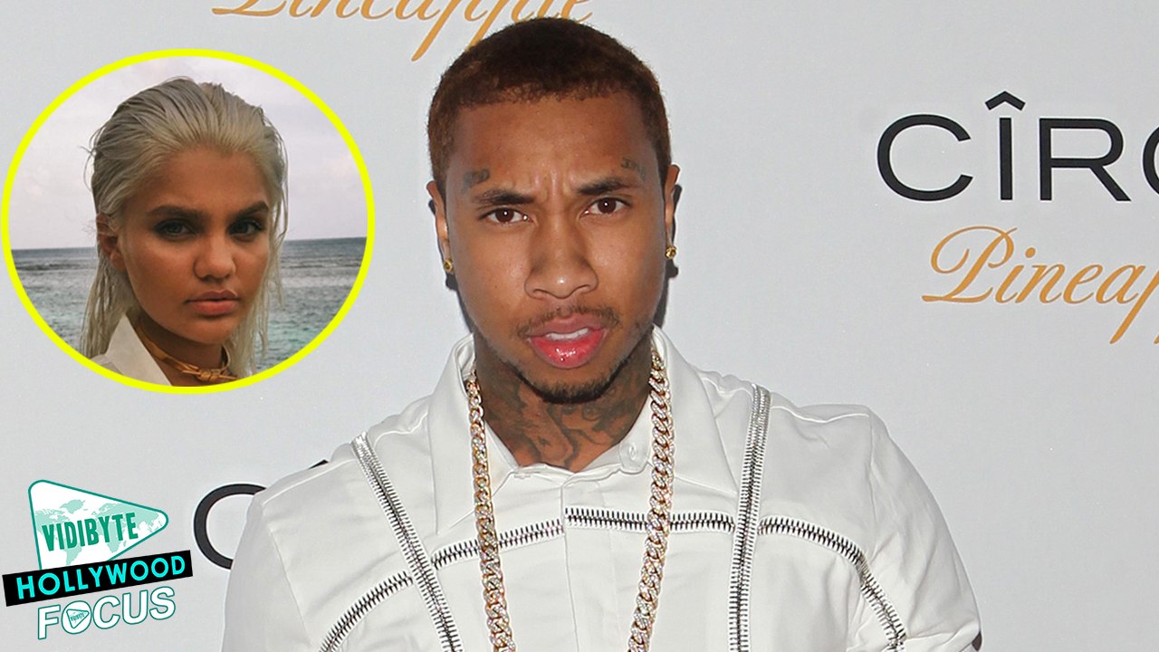 Tyga Dating Model Amina Blue