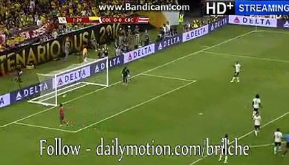 Half Time Goals HD - Colombia 1-2 Costa Rica - Copa America - 11-06-2016