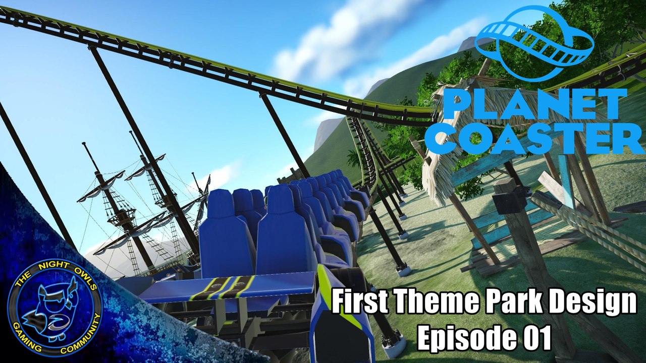 Planet Coaster (Alpha 2): My First Theme Park (EP01)