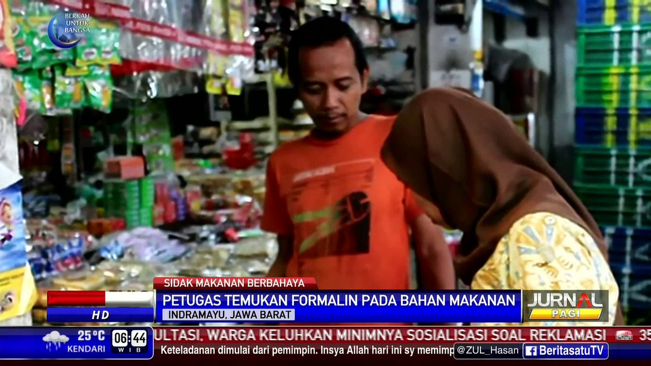 Sidak Pasar, Dinkes Indramayu Temukan Pengawet Formalin