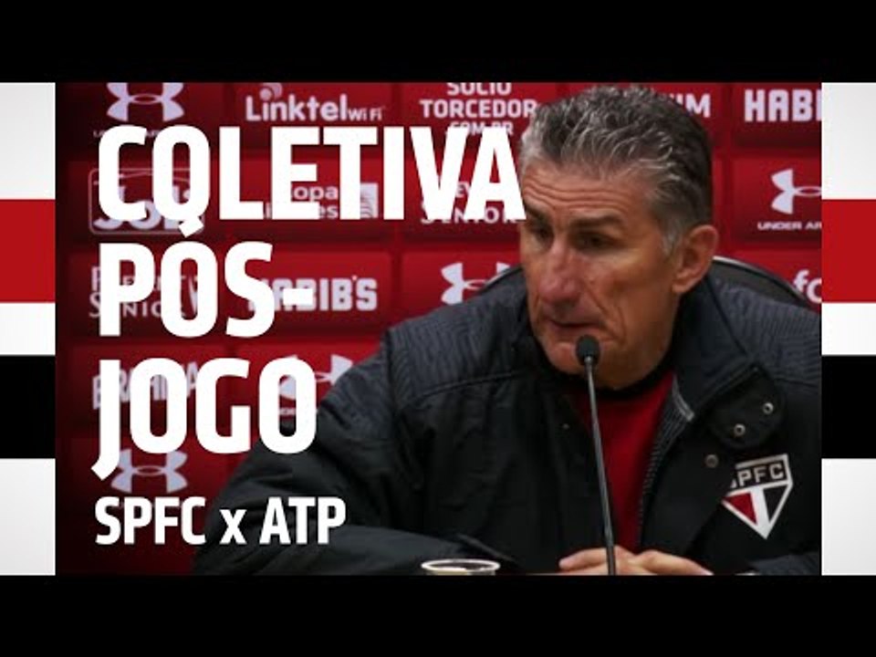 COLETIVA PÓS-JOGO - SPFC X ATLÉTICO PR | SPFCTV