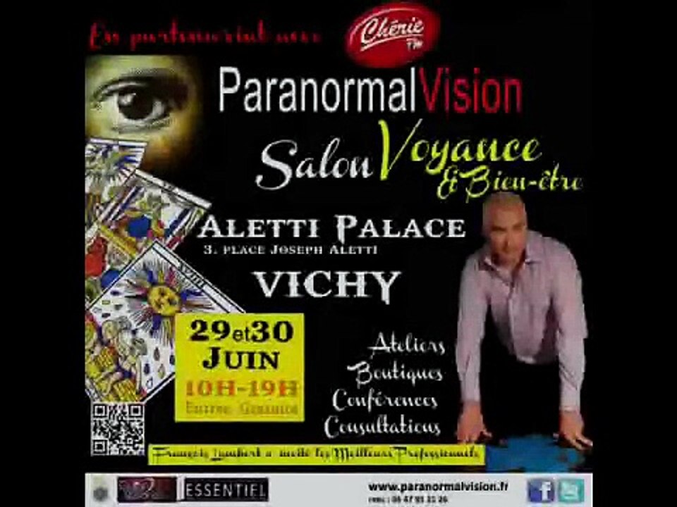Salon ParanormalVision Vichy - 29 et 30 juin 2013