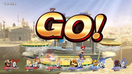 Captain Falcon and Two Amiibos