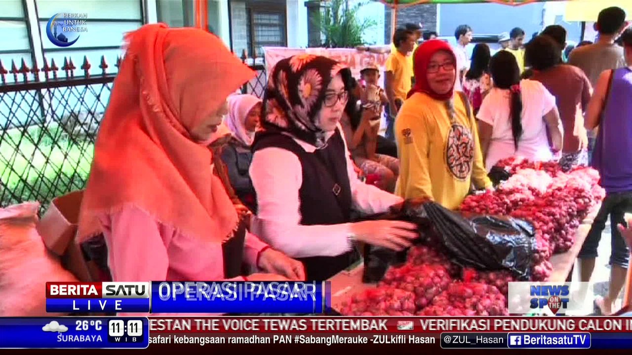 Gelar Pasar Murah, Daging Sapi Dijual Rp 75 ribu