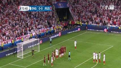اهداف مباراة انجلترا وروسيا 1-1 إريك دير ( يورو 2016 ) HD
