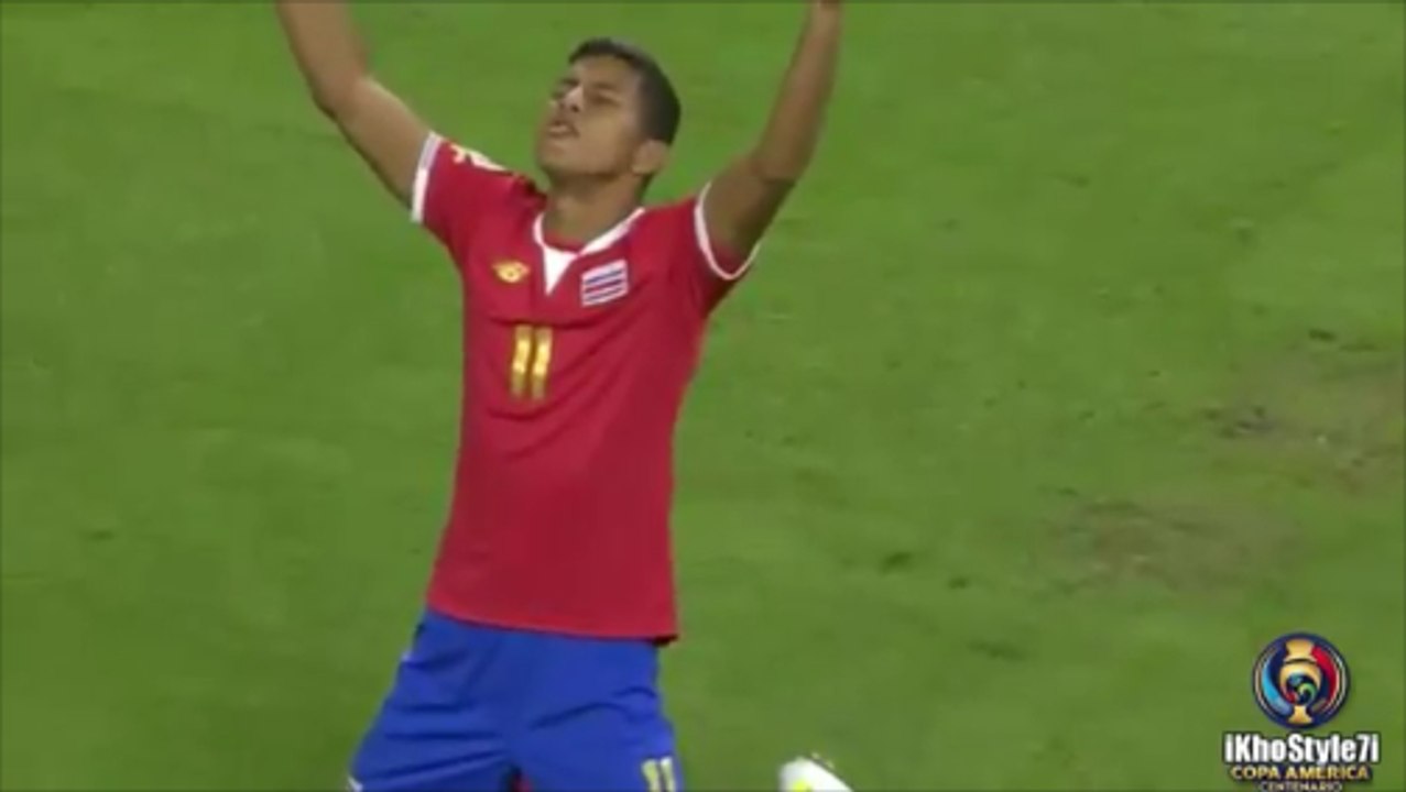 Johan Venegas Amazing Long Range Goal vs Colombia!