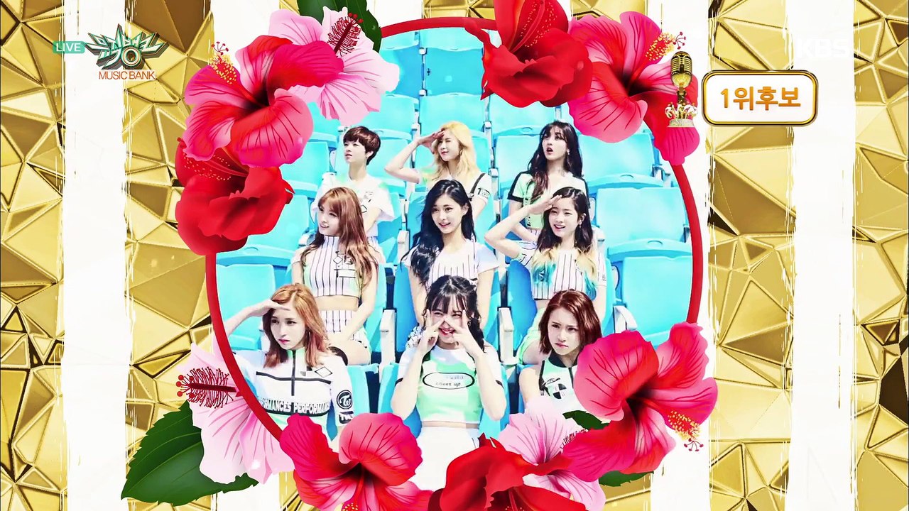 뮤직뱅크 - 트와이스, 에너지 가득 아홉 소녀! TWICE ‘I'm gonna be a star’.20160610
