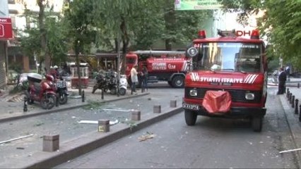 Cihangir'de Bir Apartmanda Patlama Ek Bilgi ve Görüntüyle