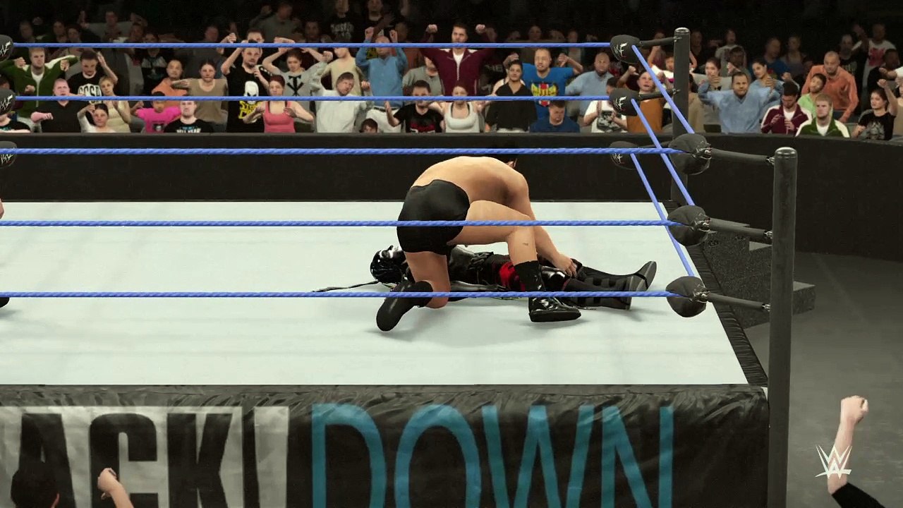 WWE 2K16 mr black v paul wight
