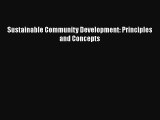 Read Sustainable Community Development: Principles and Concepts Free Books